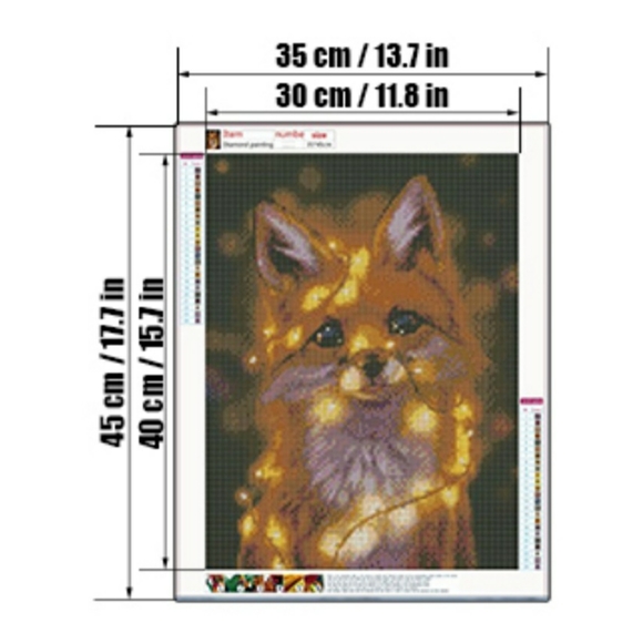 5D Diamond painting kit - Picture 2 of 3